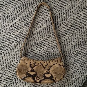 Snakeskin Mini Bag